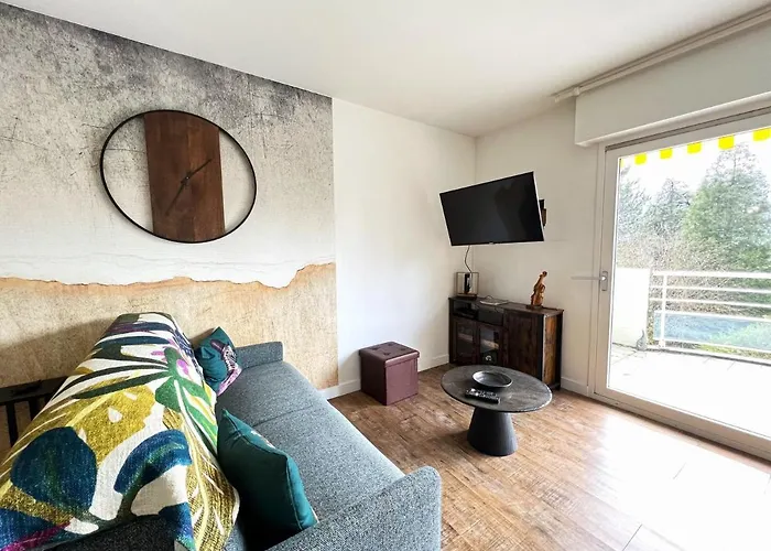 Beau T3 Avec Vue Parc Et Dent Du Chat, Pour 3/4 Pers, Avec Terrasse Et Wifi - Fr-1-555-88 * エクスレバン