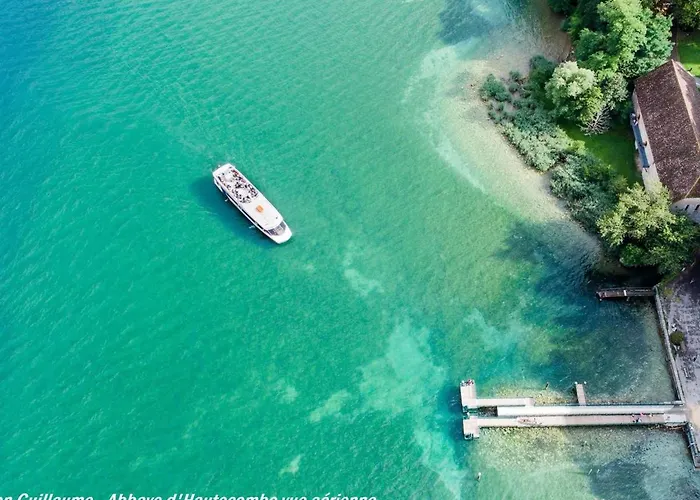 Beau T3 Avec Vue Parc Et Dent Du Chat, Pour 3/4 Pers, Avec Terrasse Et Wifi - Fr-1-555-88 エクスレバン